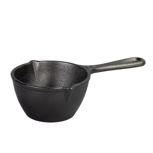 Seasoned Cast Iron Melting Pot