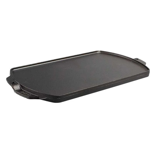 19 x 9.5 Inch Seasoned Cast Iron Reversible Grill/Griddle